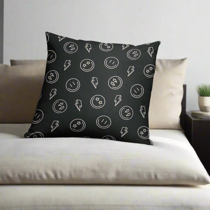Electric Smiles Pillow
