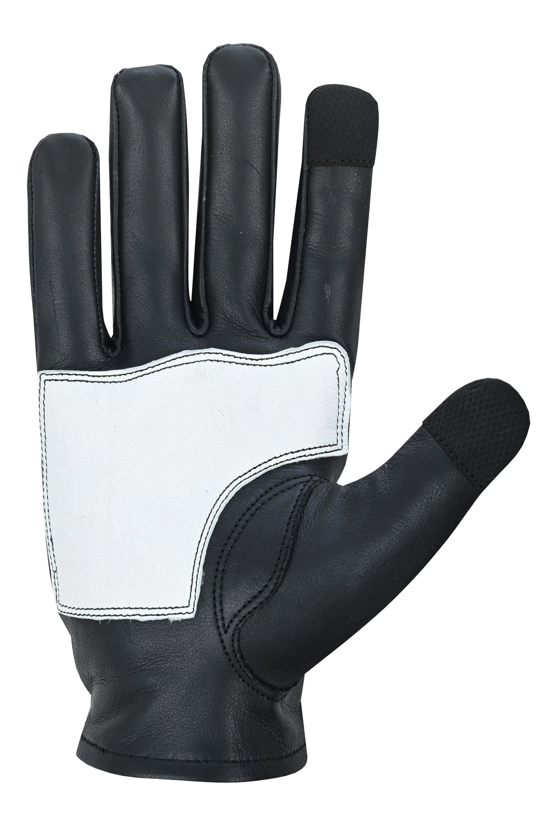 Glow Bones Men's leather gloves