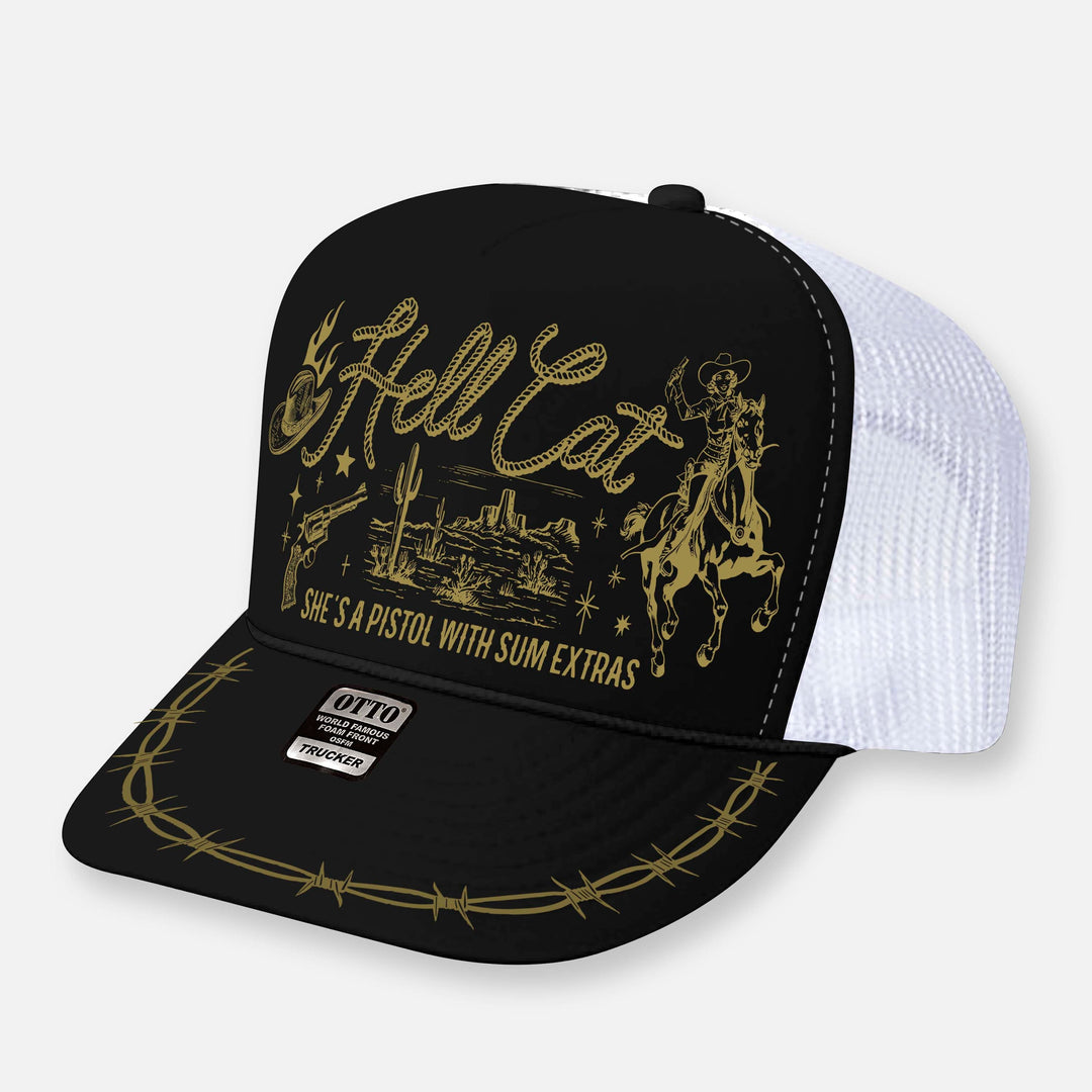 HELL CAT CURVED BILL HAT
