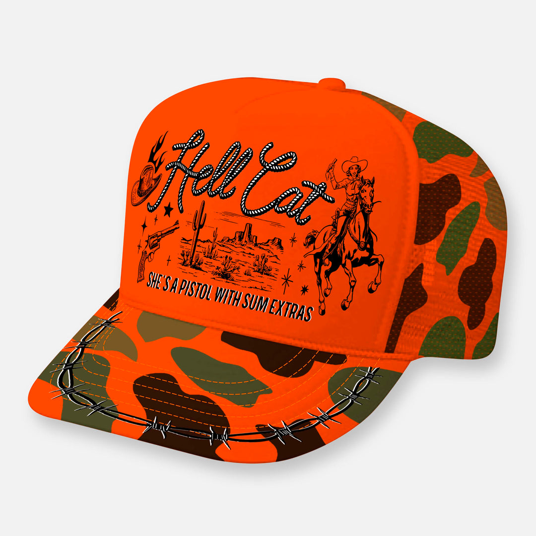 HELL CAT CURVED BILL HAT