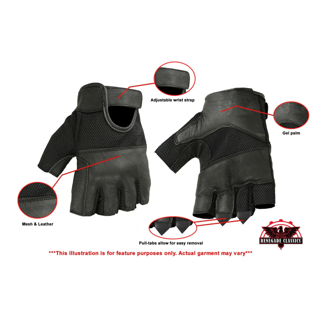 Knuckleduster Fingerless Glove