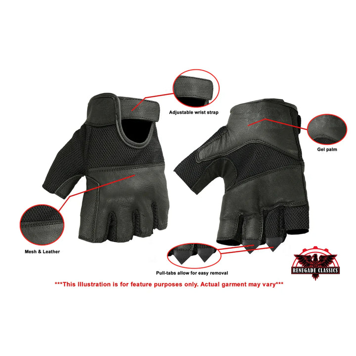 Knuckleduster Fingerless Glove