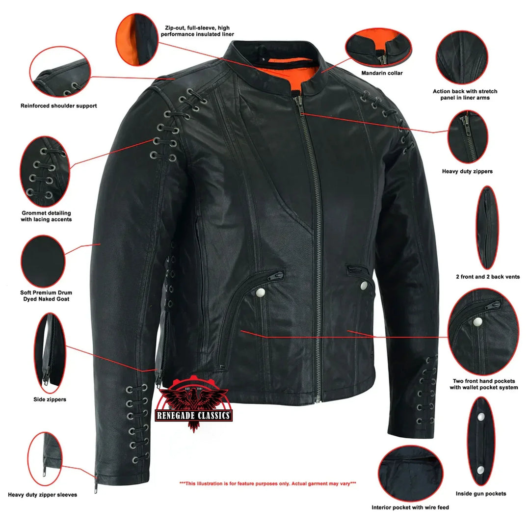 Women's Black Spur Jacket