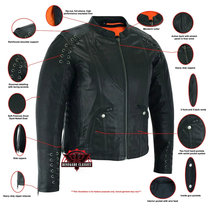 Women's Black Spur Jacket