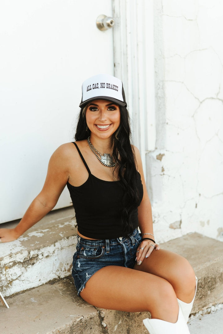 All Gas, No Brakes Trucker Hat