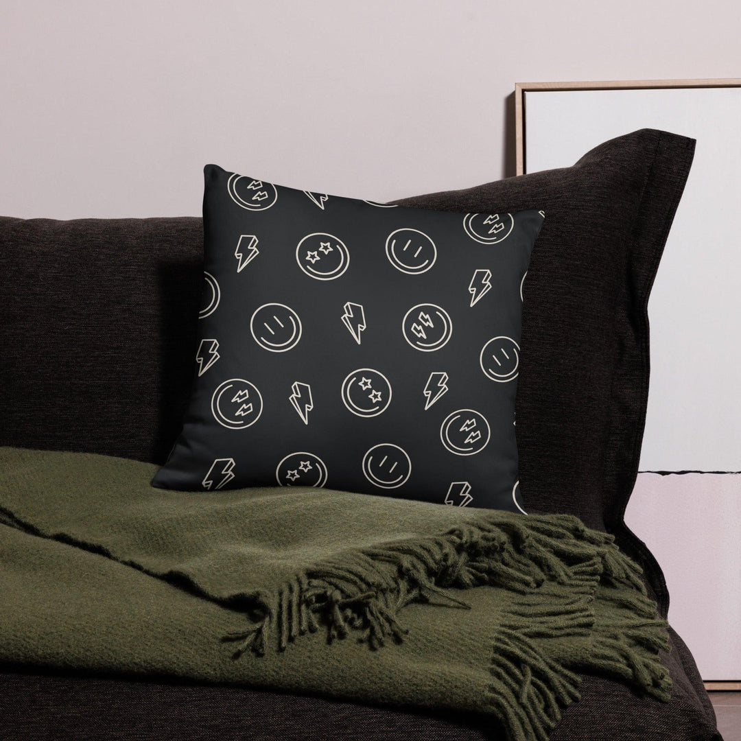 Electric Smiles Pillow