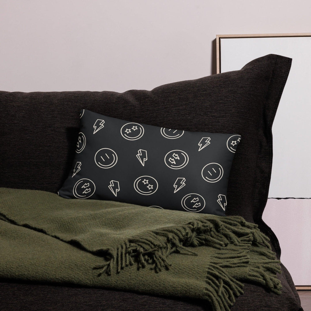 Electric Smiles Pillow