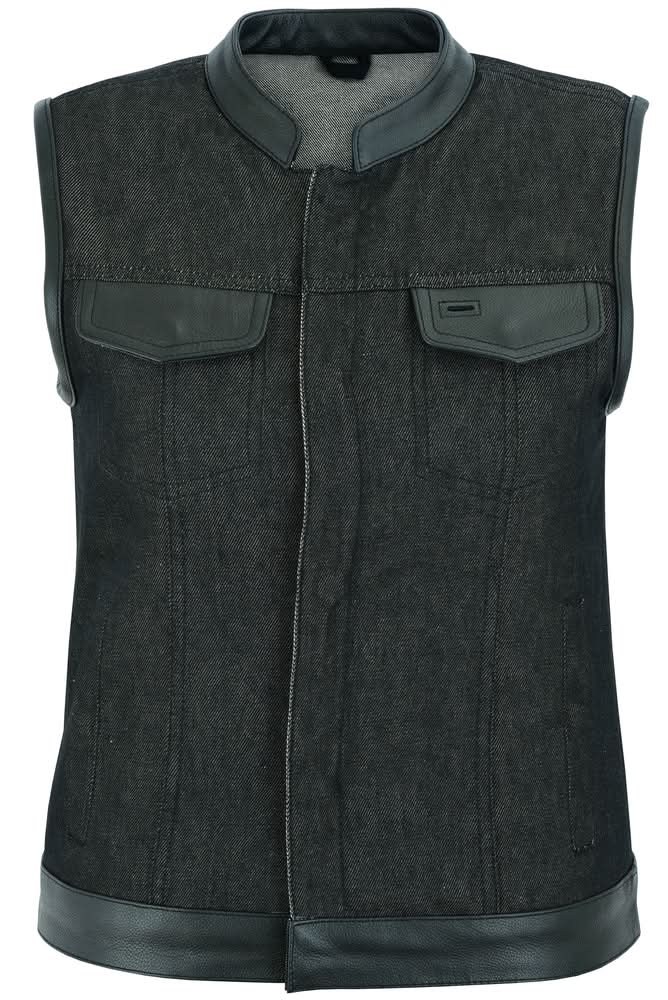 Wildfire Black Women's Denim Vest
