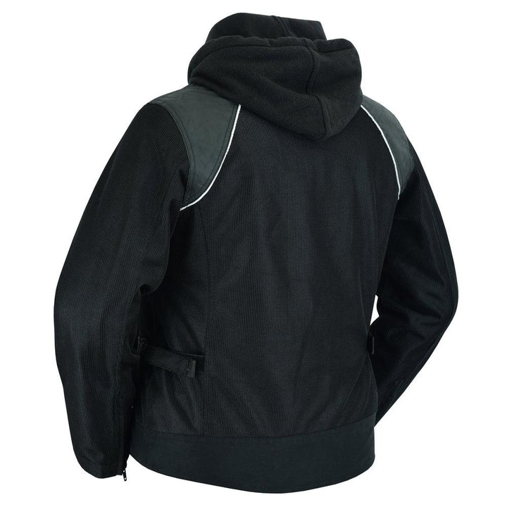 Darkstream Women's Mesh Motorcycle Jacket - Black/ Black Tone Reflective
