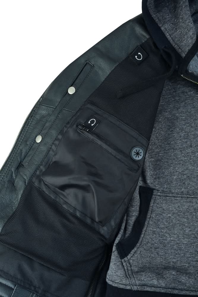 Rush Charm Women's Premium Cowhide Moto Jacket