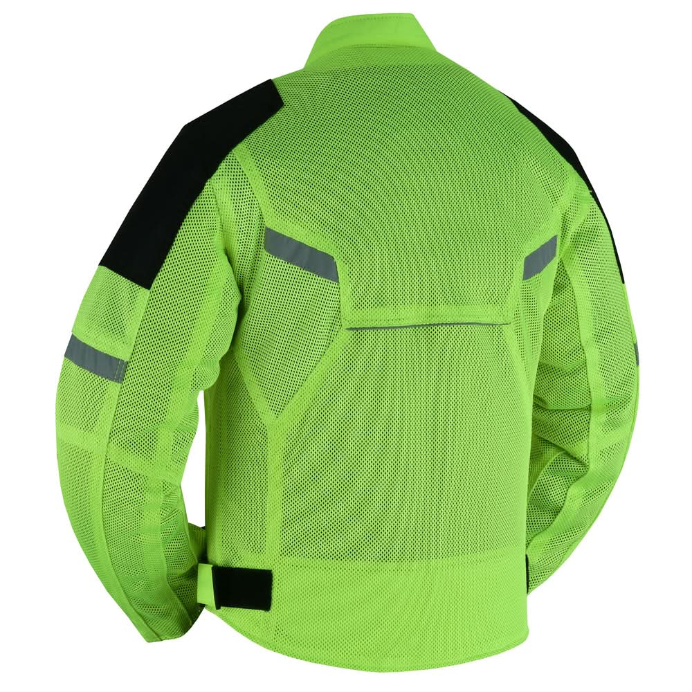 Men's High-Vis Performance Mesh Jacket – Protective & Stylish