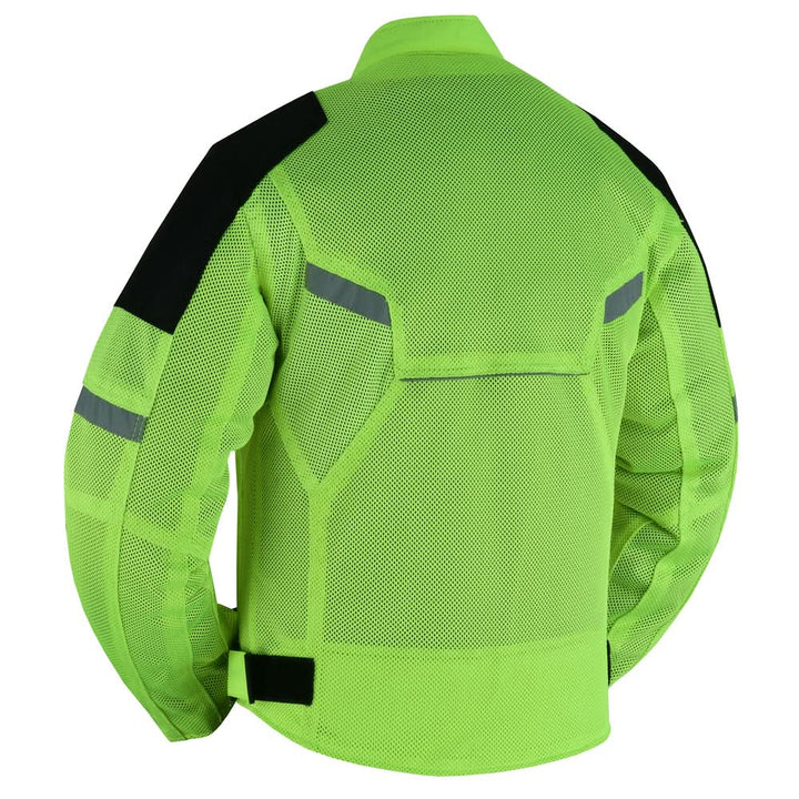 Men's High-Vis Performance Mesh Jacket – Protective & Stylish