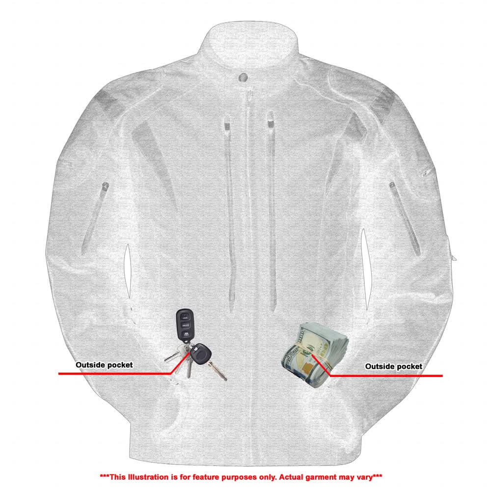 Quantum Mesh Motorcycle Jacket – Ventilated