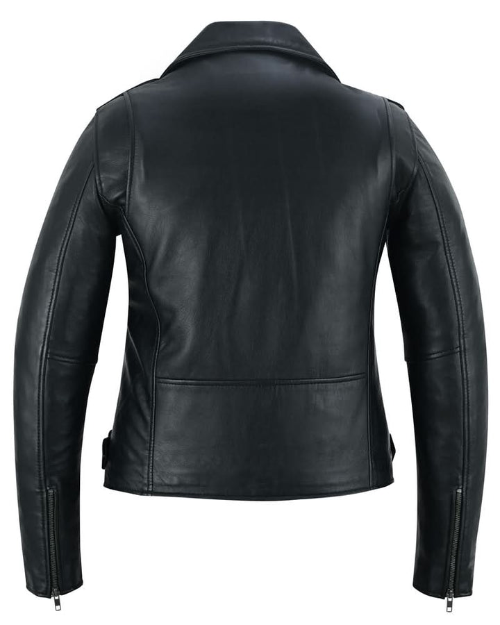 Black Pearl Women's Fashion Leather Jacket