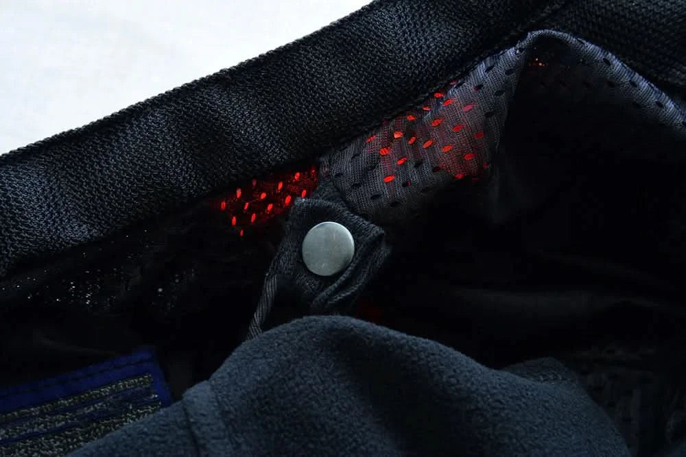 Born Flare Mesh Motorcycle Jacket - Black/Orange