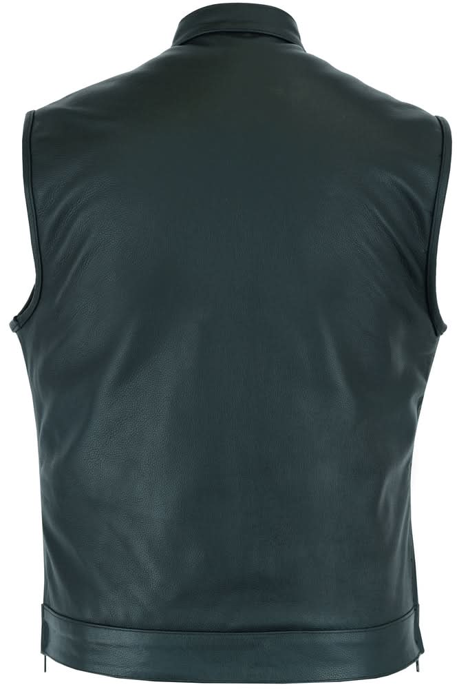 Cross Ride Men's Motorcycle Vest - Black