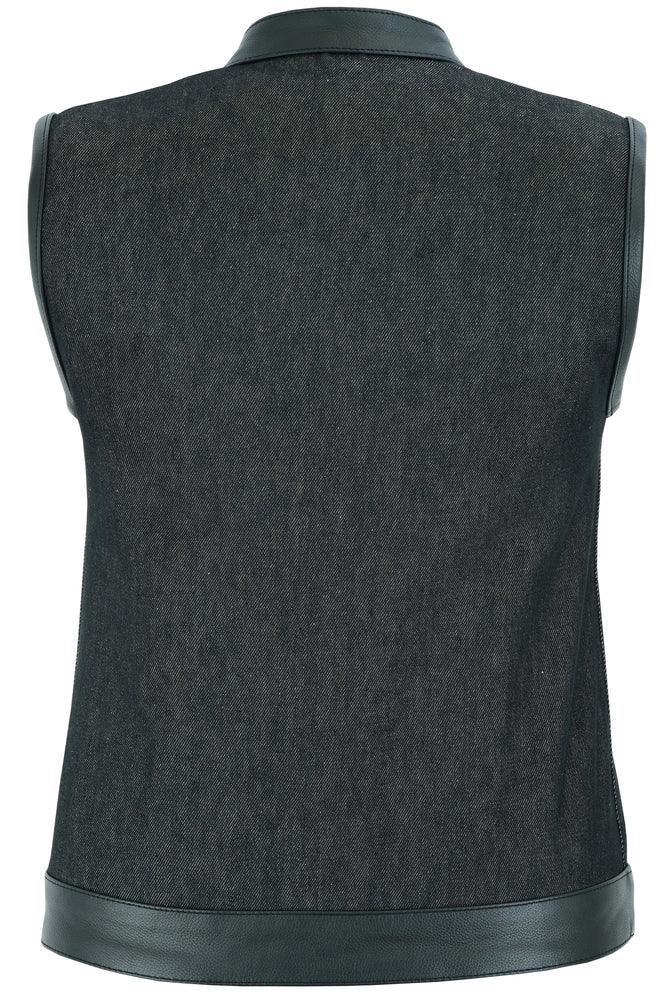 Wildfire Black Women's Denim Vest
