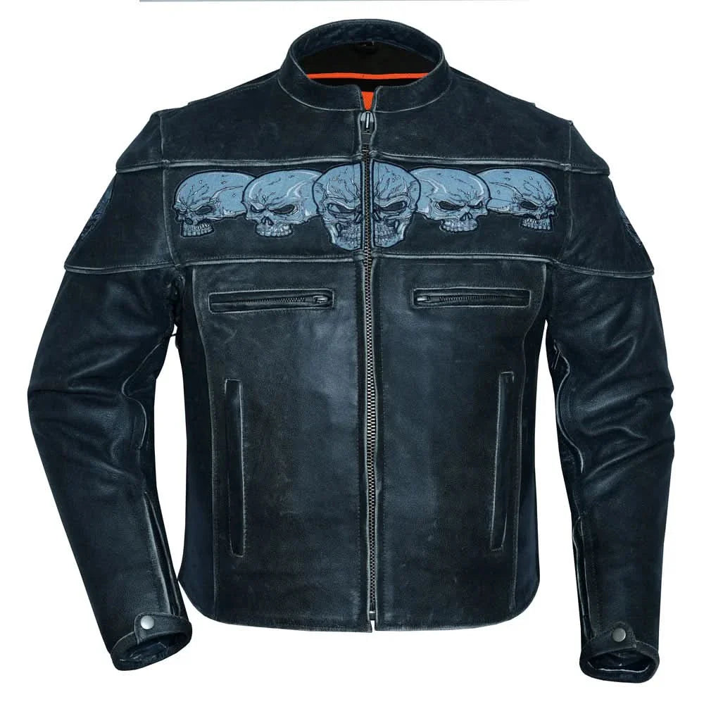 Men's Exposed Motorcycle Jacket