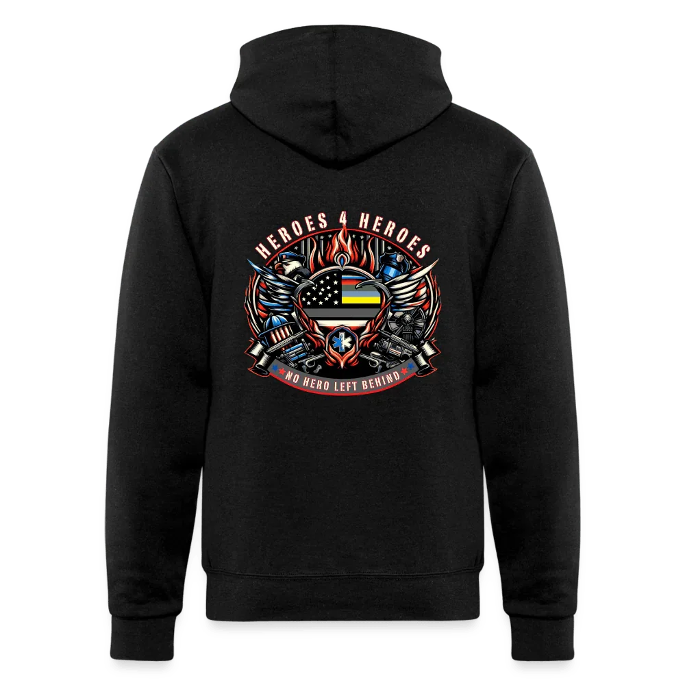 Fire Hero Hoodie - black