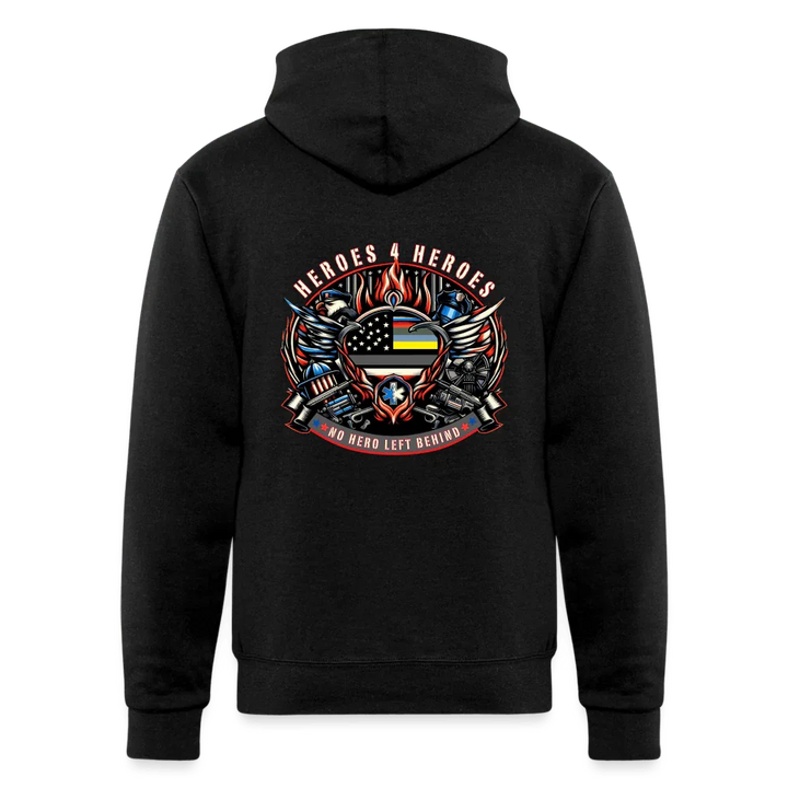 Fire Hero Hoodie - black