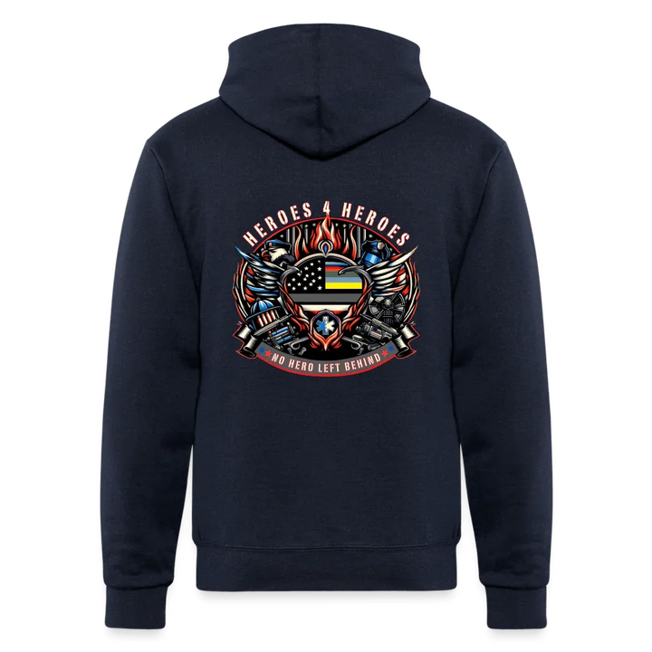 Fire Hero Hoodie - navy