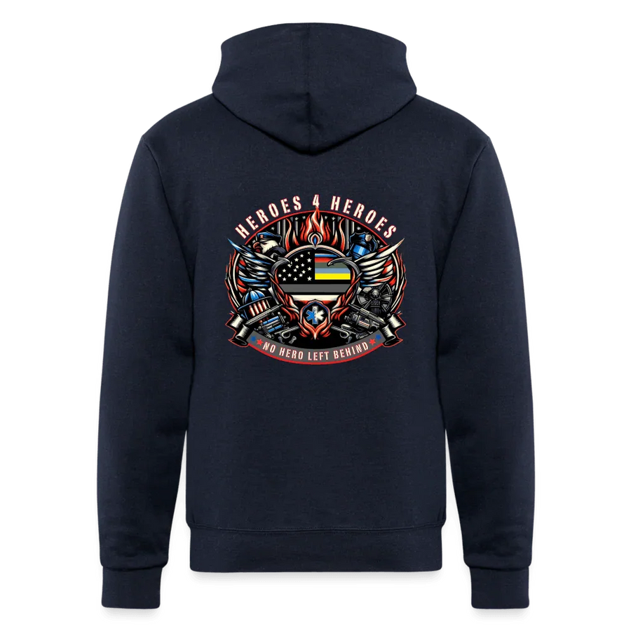 Fire Hero Hoodie - navy
