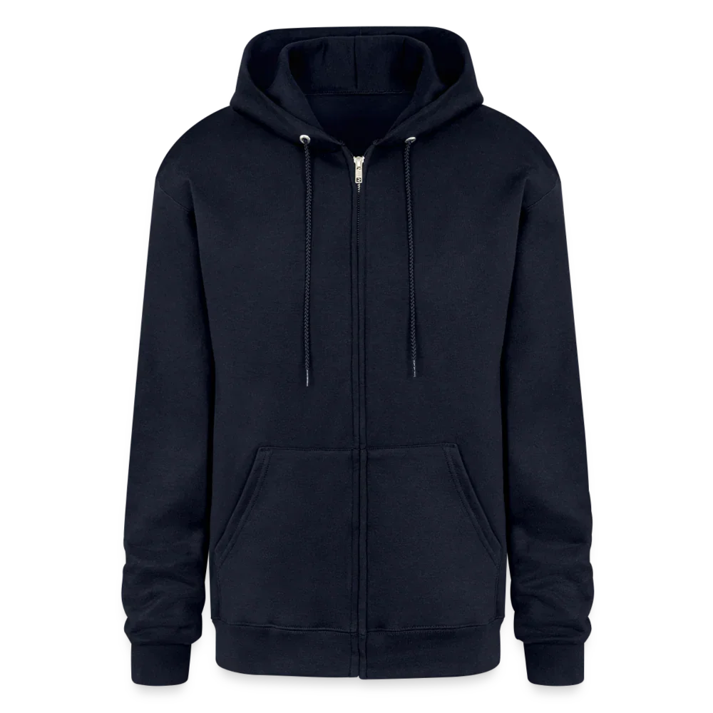 Champion Unisex Full Zip Hoodie - navy