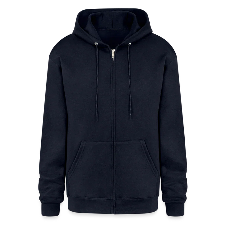 Champion Unisex Full Zip Hoodie - navy