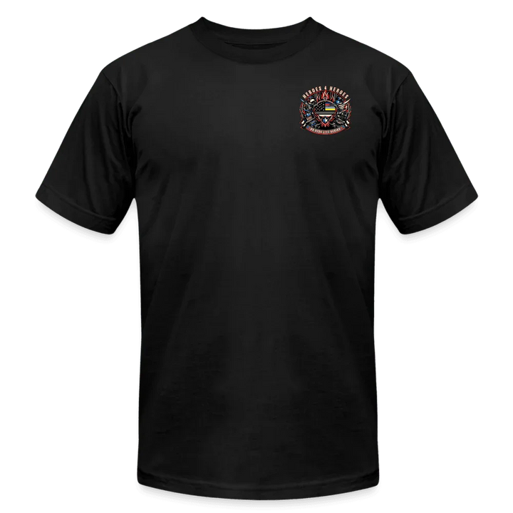 Unisex Jersey T-Shirt by Bella + Canvas - black