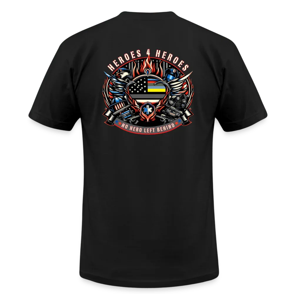 Unisex Jersey T-Shirt by Bella + Canvas - black