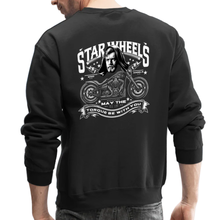 Star Wheels Sweatshirt - black