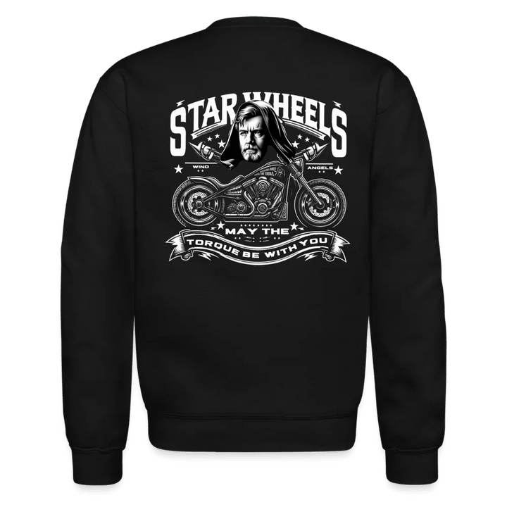 Star Wheels Sweatshirt - black