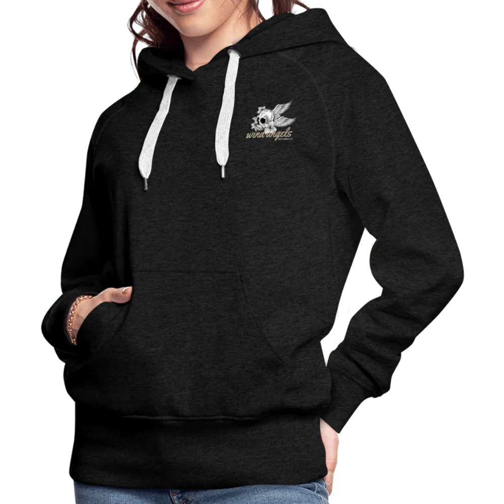 LOVE Moto Hoodie - charcoal grey