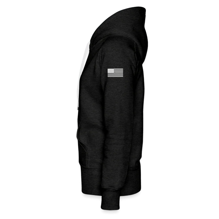 LOVE Moto Hoodie - charcoal grey