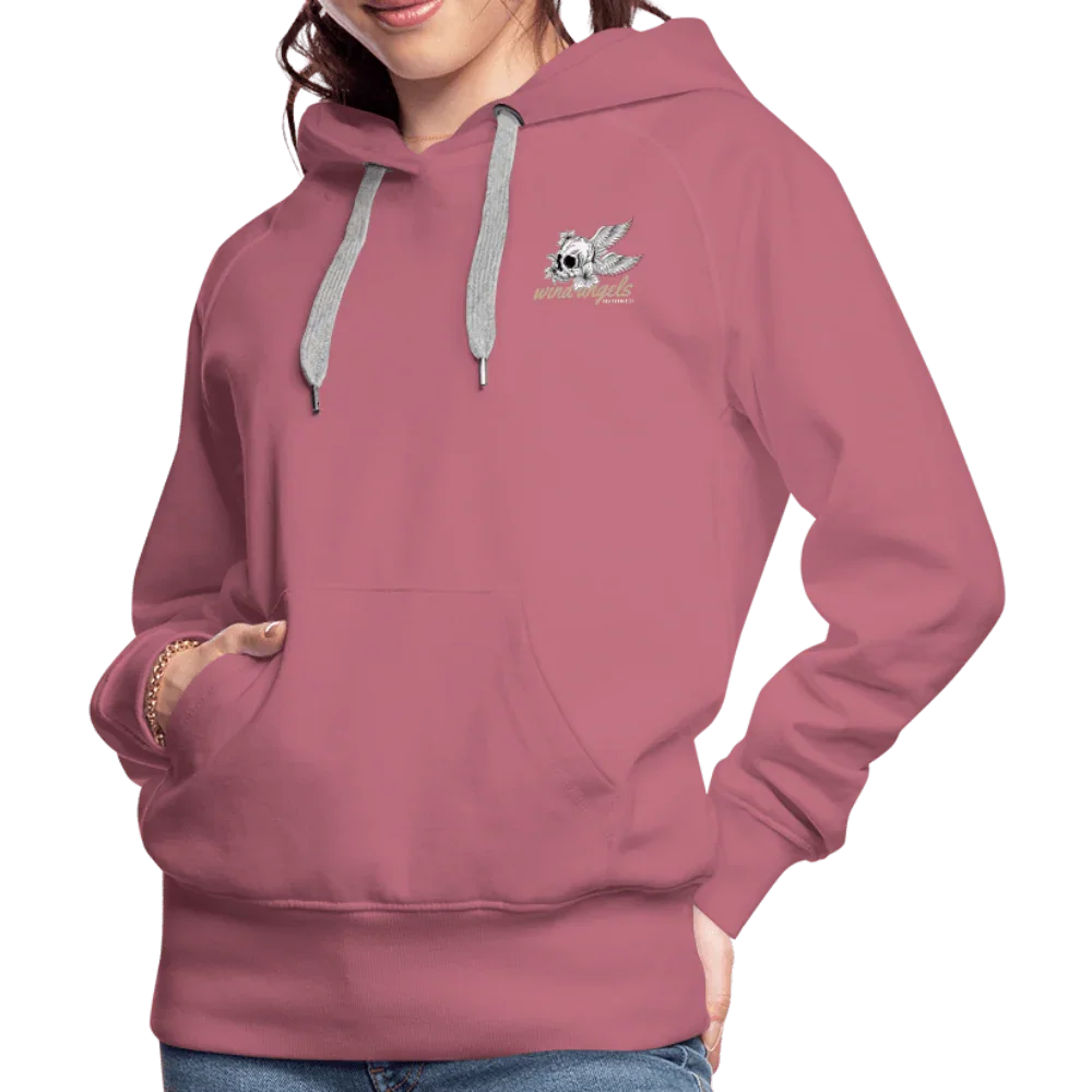 LOVE Moto Hoodie - mauve