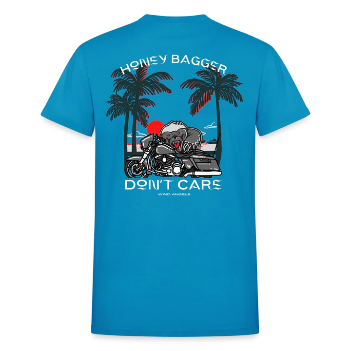 Honey Bagger T-Shirt - turquoise