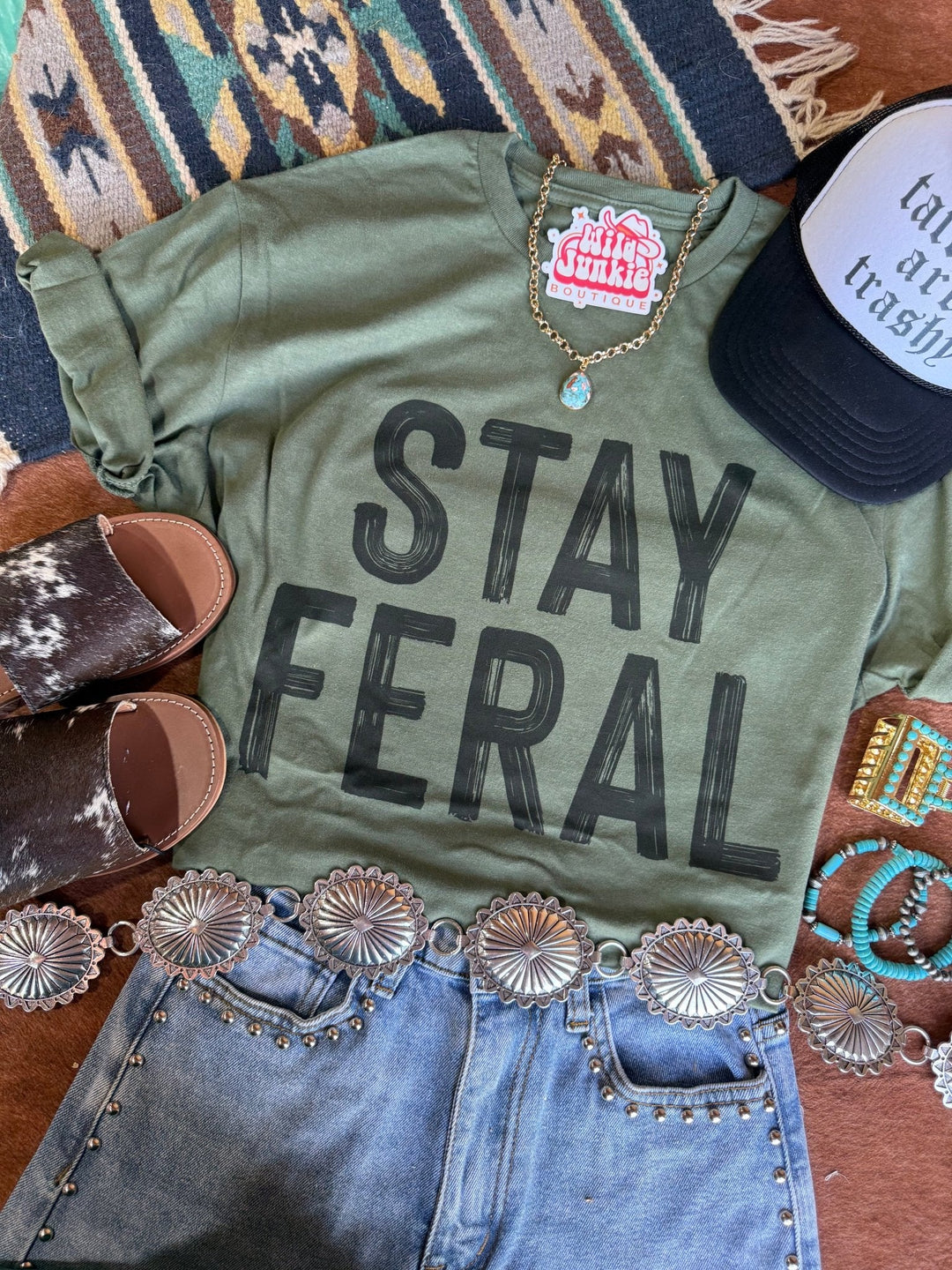 Stay Feral Graphic Tee