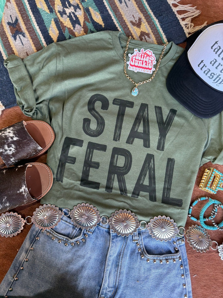 Stay Feral Graphic Tee