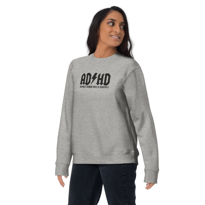 ADHD Asphalt Demon Hell's Disciple Sweatshirt