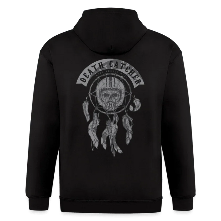Death Catcher Zip Hoodie - black