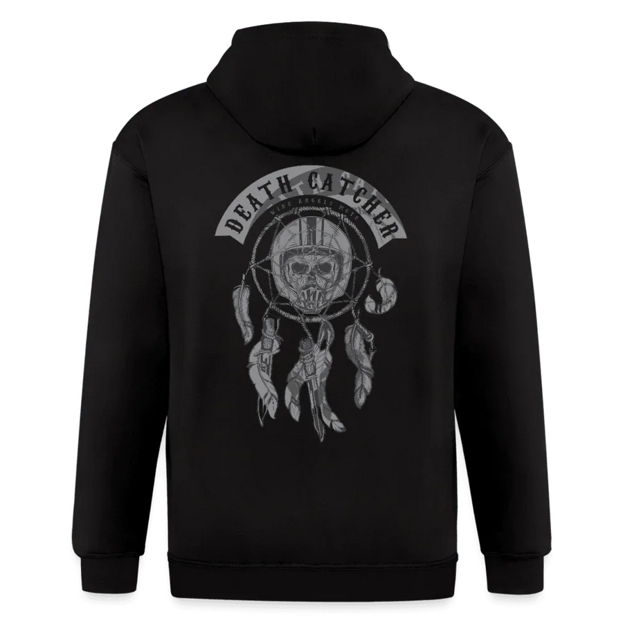 Death Catcher Zip Hoodie - black