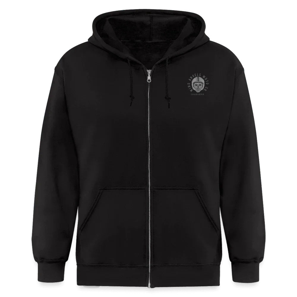 Death Catcher Zip Hoodie - black