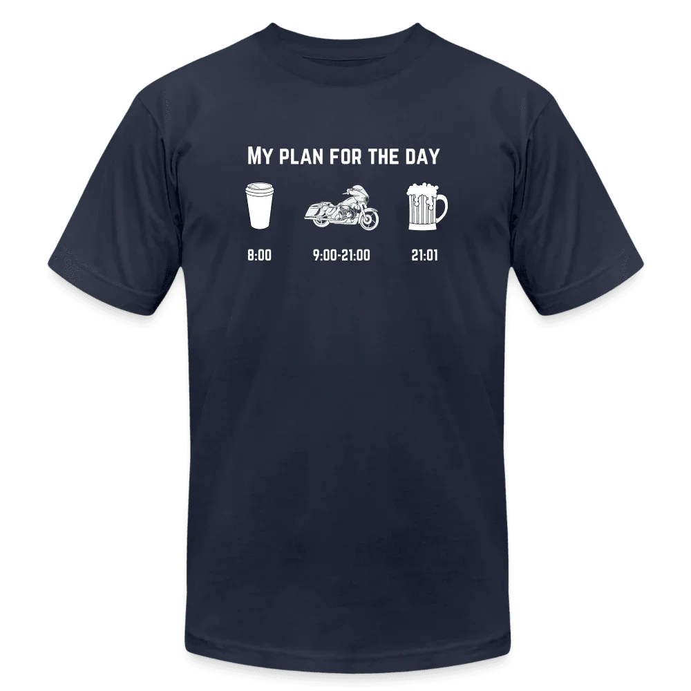 Plan for the Day T-Shirt - navy