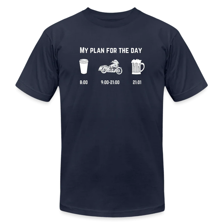 Plan for the Day T-Shirt - navy