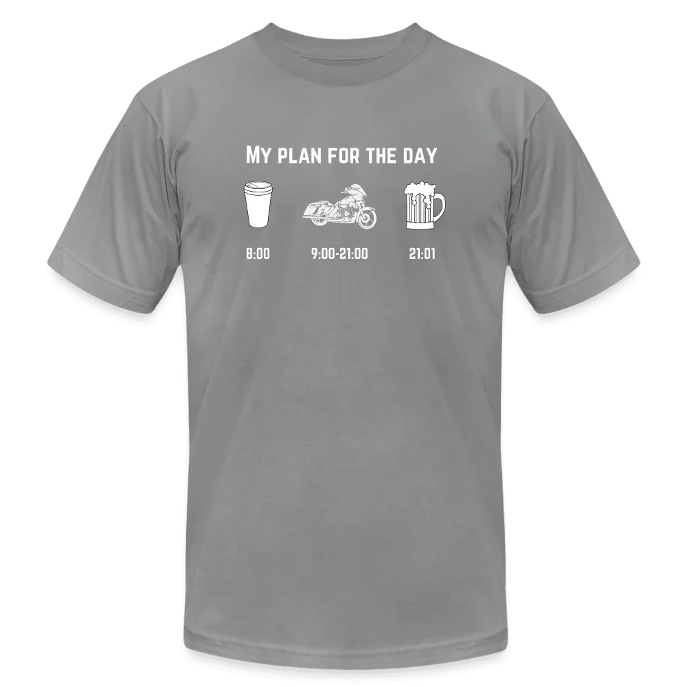 Plan for the Day T-Shirt - slate