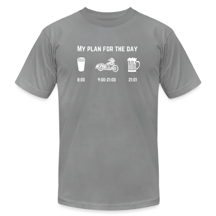 Plan for the Day T-Shirt - slate