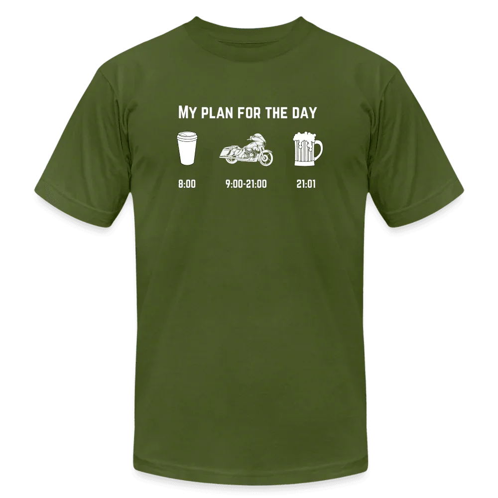 Plan for the Day T-Shirt - olive