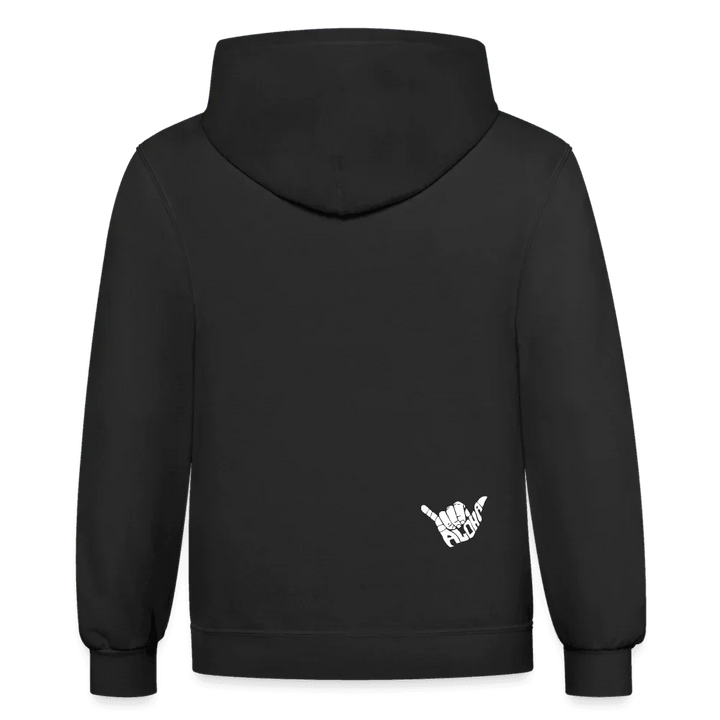 Ride Aloha Hoodie - black/asphalt