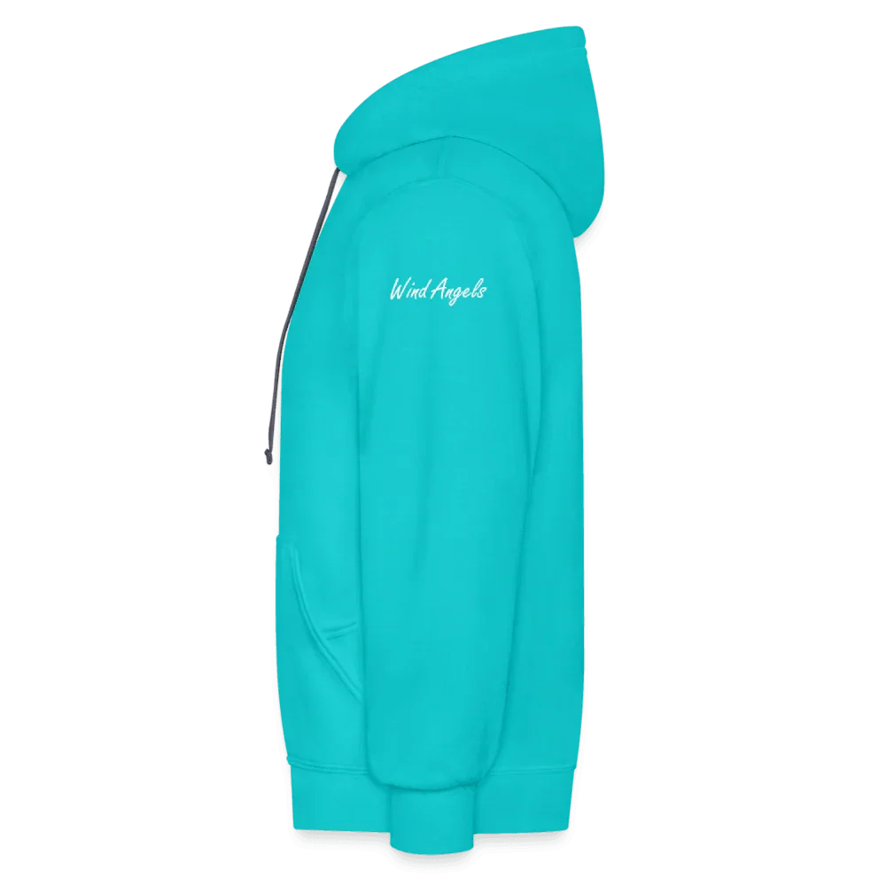 Ride Aloha Hoodie - scuba blue/asphalt