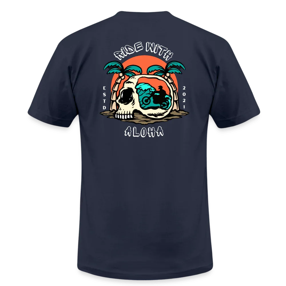 Ride Aloha T-Shirt - navy